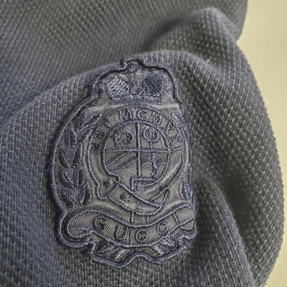 GUCCI Girl's Size 10 Blue Faded Stone Washed Piquet Blazer Jacket New with Tags - Picture 6 of 7